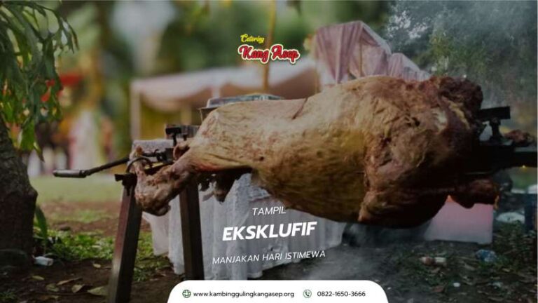 Paket Kambing Guling Lembang Varian Terlengkap kambing guling lembang