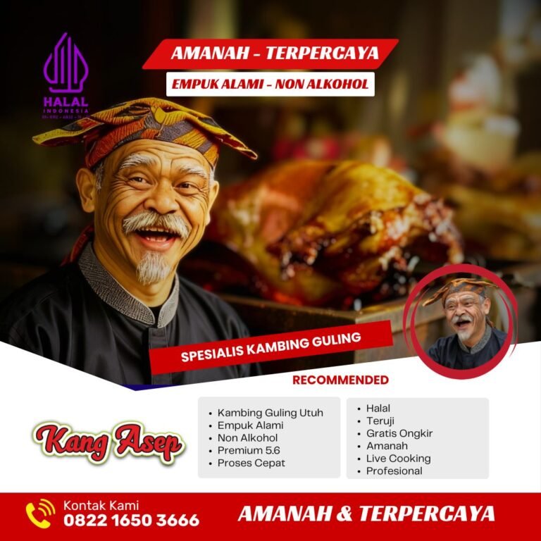 Proses pembuatan Kambing Guling