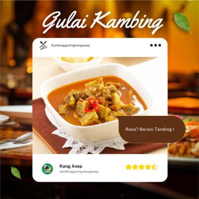 Gulai Kepala Kambing Utuh,Gulai,gulai kambing,